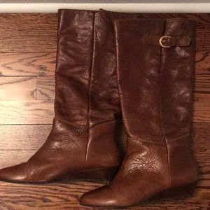 Steve Madden Intyce boots 8.5M cognac